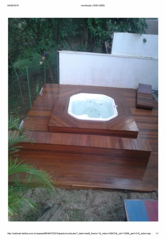 Comprar Banheira Spa 5 Lugares Xanxerê - Comprar Banheira Spa com Deck