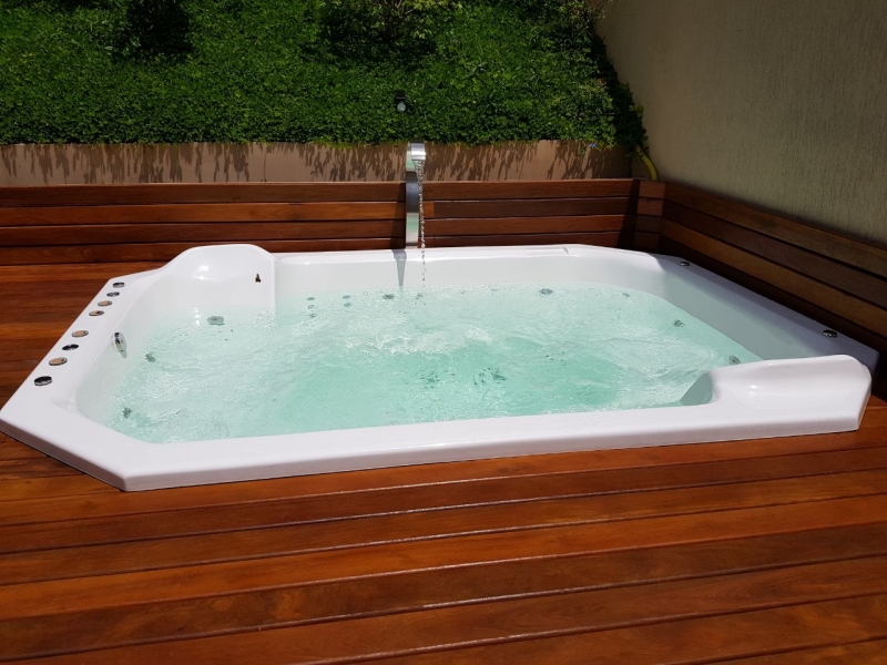 Comprar Banheira Spa Preço Mato Grosso do Sul - Comprar Banheira Spa com Deck