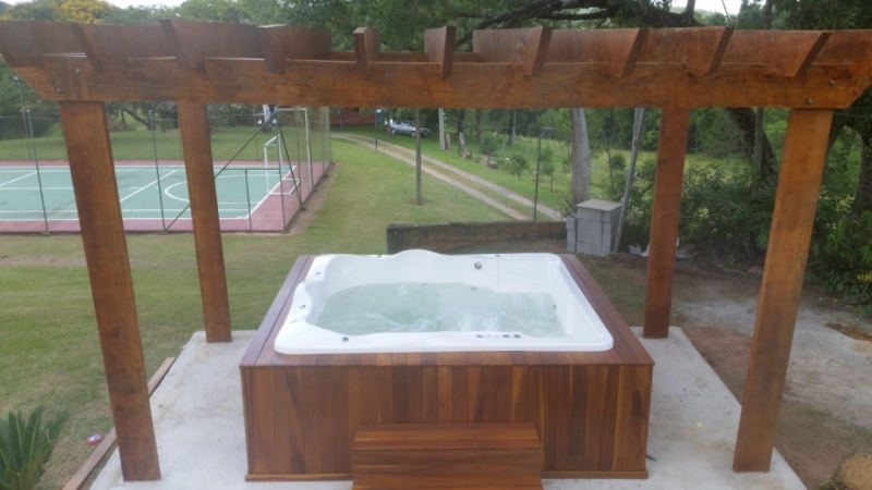 Onde Comprar Banheira Spa com Deck Itaquaquecetuba - Comprar Banheira Spa 4 Lugares