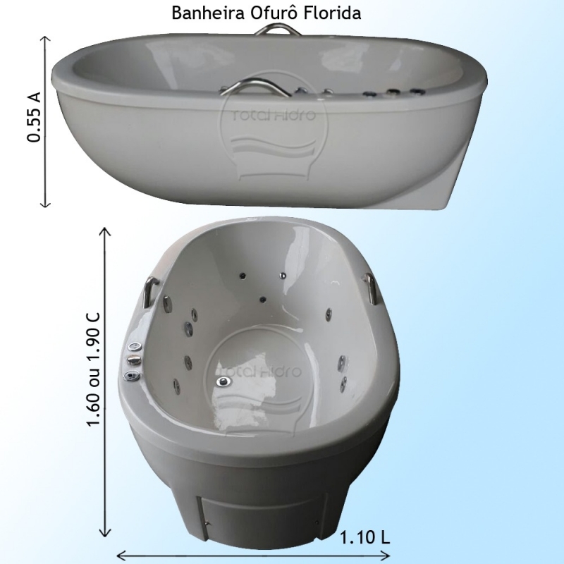 Quanto Custa Venda de Banheira Ofurô Triunfo - Venda de Banheira Hidro Ofurô