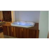 banheira spa com deck a venda REALEZA