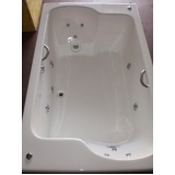 comprar banheira hidro dupla fibra de vidro Pilar